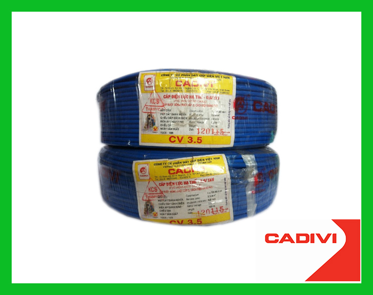 Giá dây cáp điện Cadivi 3.5 tốt nhất thị trường