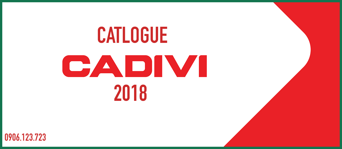 Mời tải Cataloge dây diện Cadivi mới nhất năm cho khách hàng của Thuận Phong